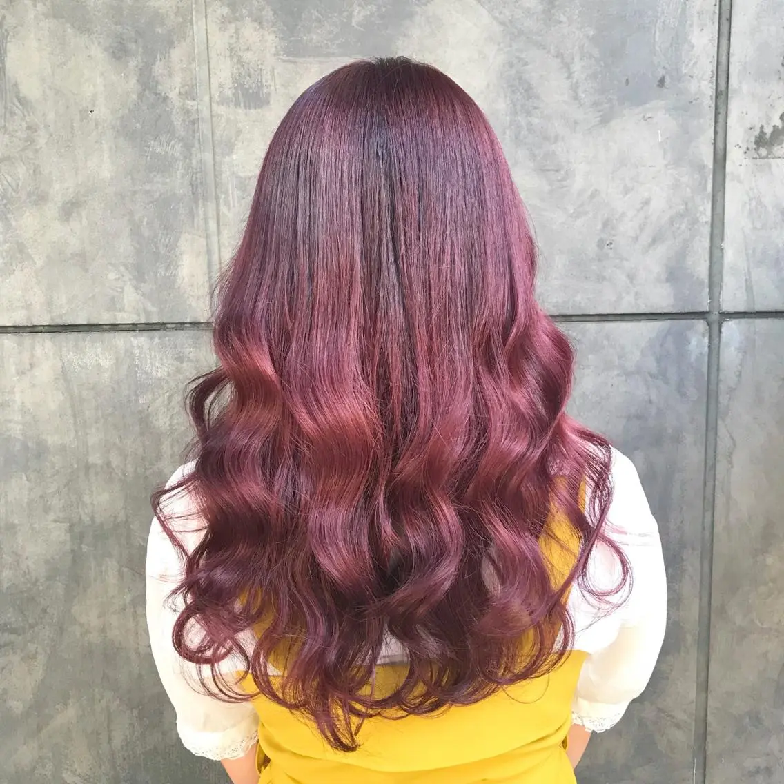 ロング カラー ブリーチ グラデーションカラー ピンクカラー ヨシンモリ ムルギョル巻き K-POP好き美容師 🇰🇷Kai.Yのヘアスタイル