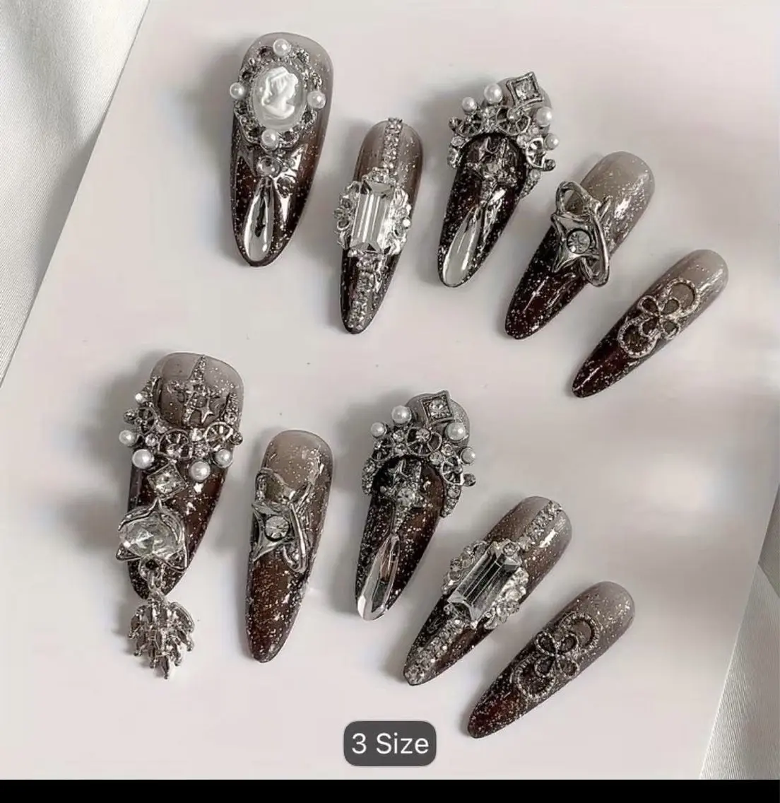 ネイル ボルドー ブラウン チークネイル ドット フットネイル ハンドネイル A-Box Nail 本厚木のネイルデザイン