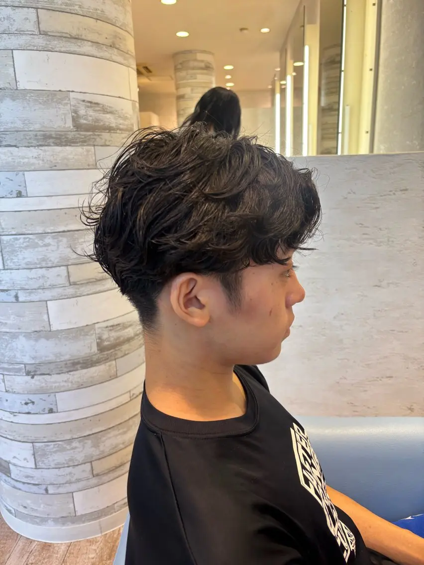 パーマ メンズ カット パーマ メンズカットパーマ/ ヘアセット🎀Amiのヘアスタイル