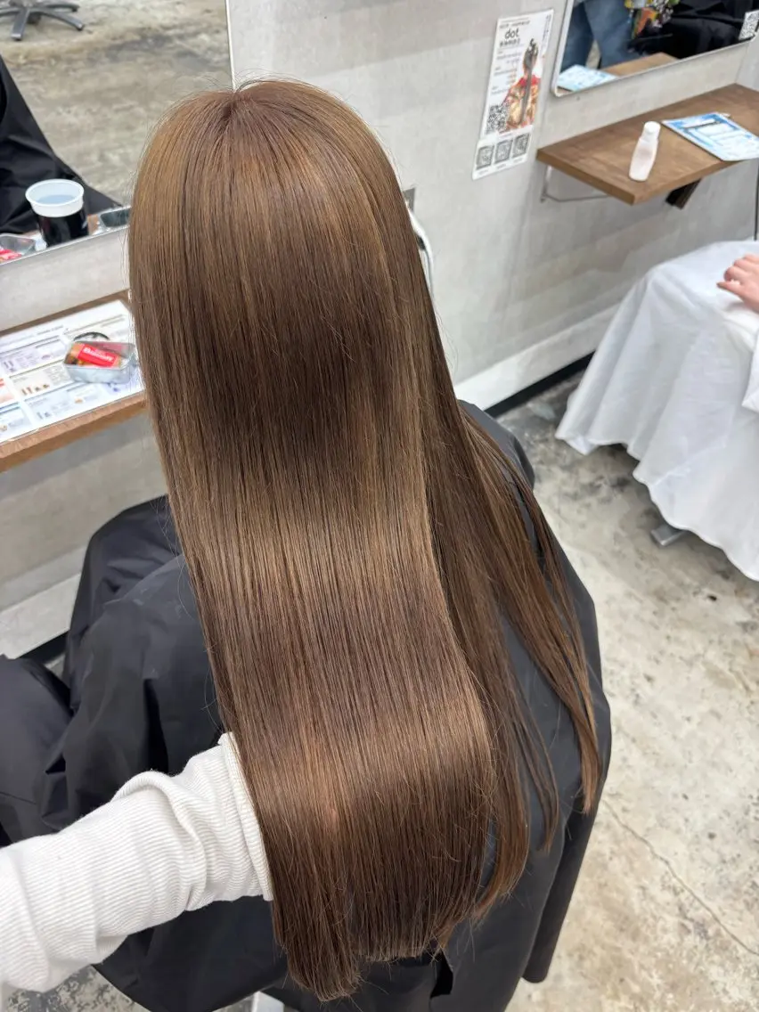 カラー ヘアカラー カット¥1100 🎀Yuri︎のヘアスタイル