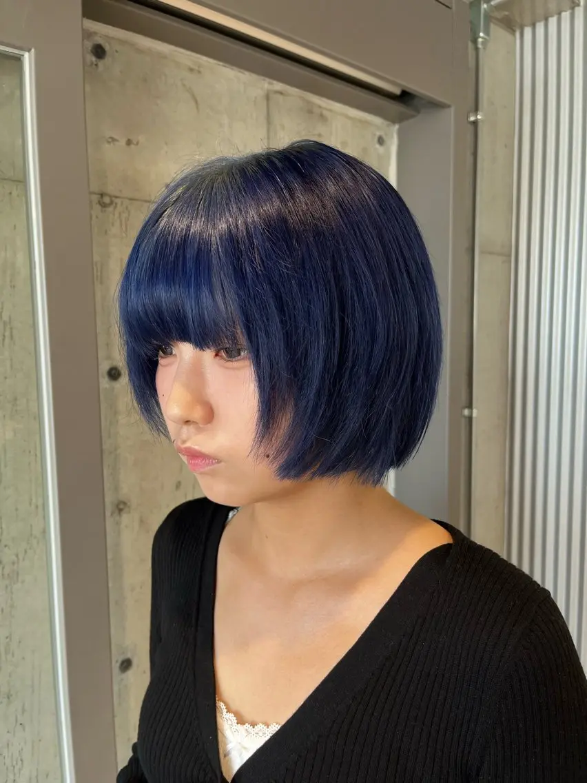 ショート カラー ヘアアレンジ カット ヘアカラー トリートメント 💥ボブ/艶髪/ 透明感カラー/陸人のヘアスタイル