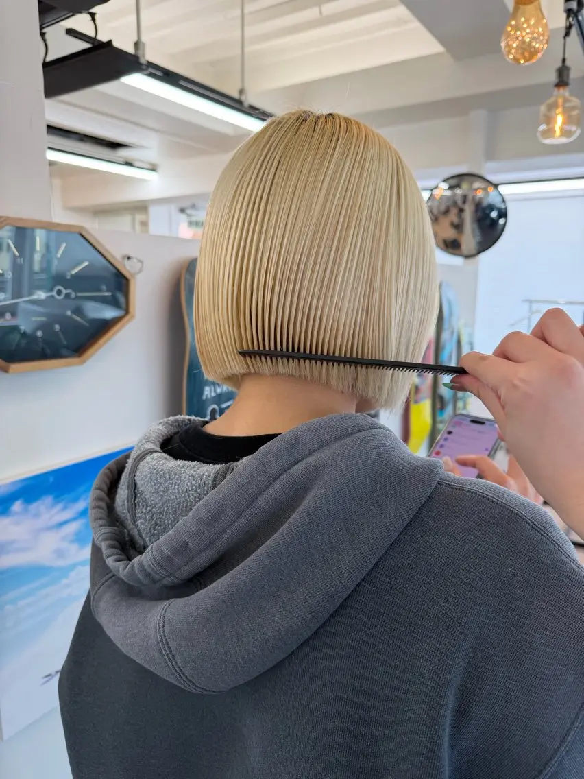 ショート ショートカット募集/ モカのヘアスタイル