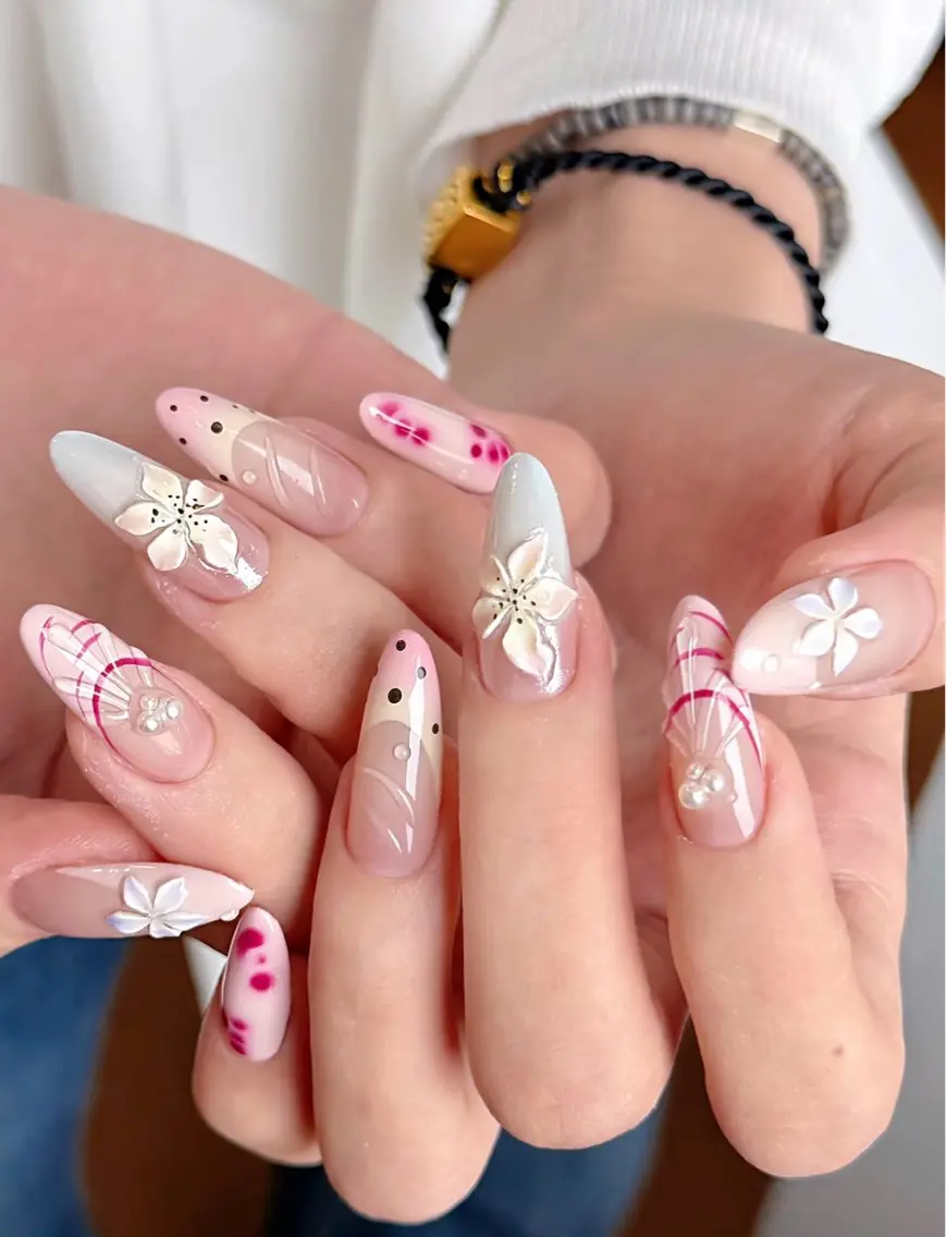 ネイル ハンドネイル LadyJJNail つくばのネイルデザイン