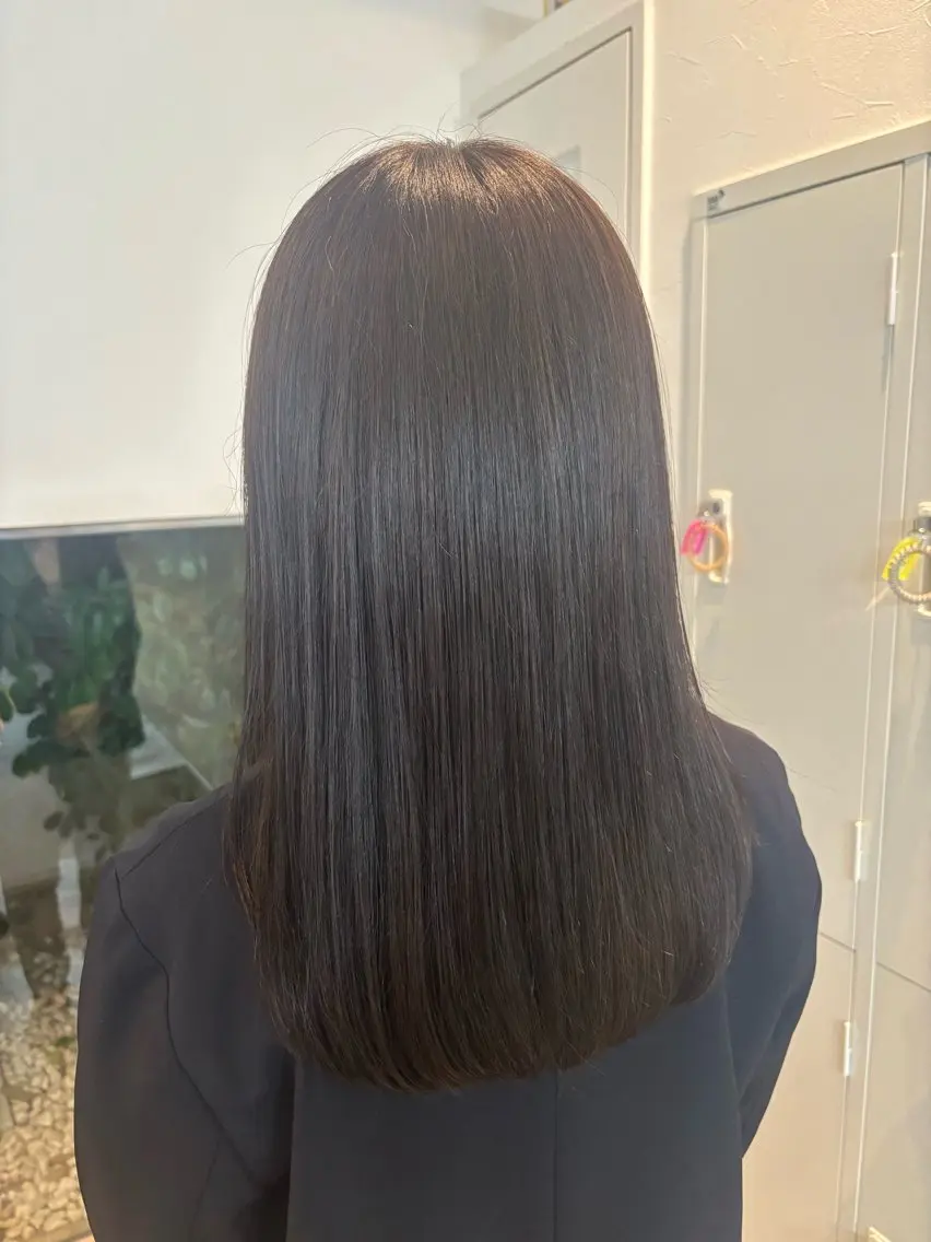 ロング カラー カット ヘアカラー トリートメント rin : modaのヘアスタイル