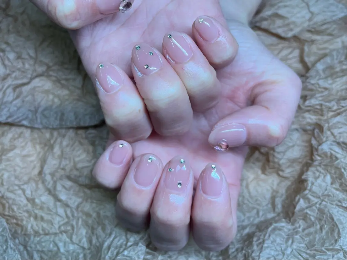 ネイル 持ち込み ワンカラーネイル ワンホンネイル ToliyDeliy Nail Salonのネイルデザイン