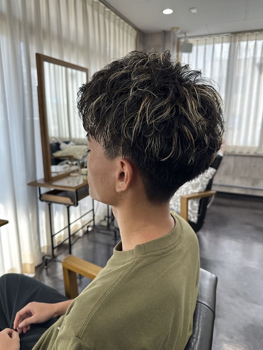 メンズ 新田 修司のヘアスタイル