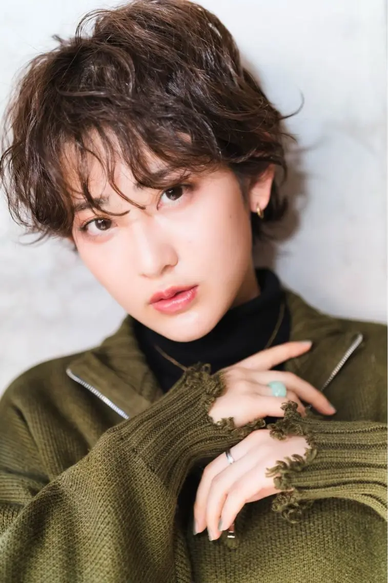 ショート パーマ trip kano.のヘアスタイル