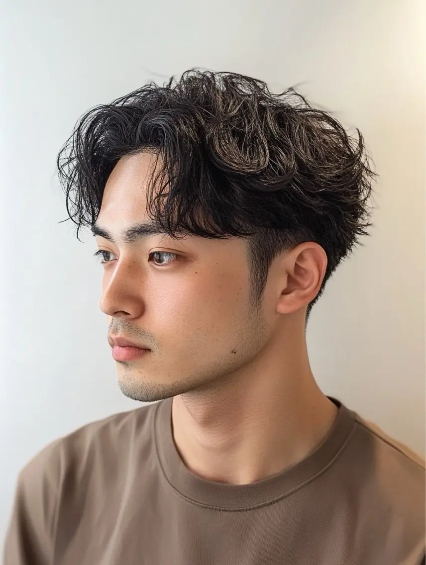 パーマ メンズ メンズパーマ 平澤　健志郎のヘアスタイル