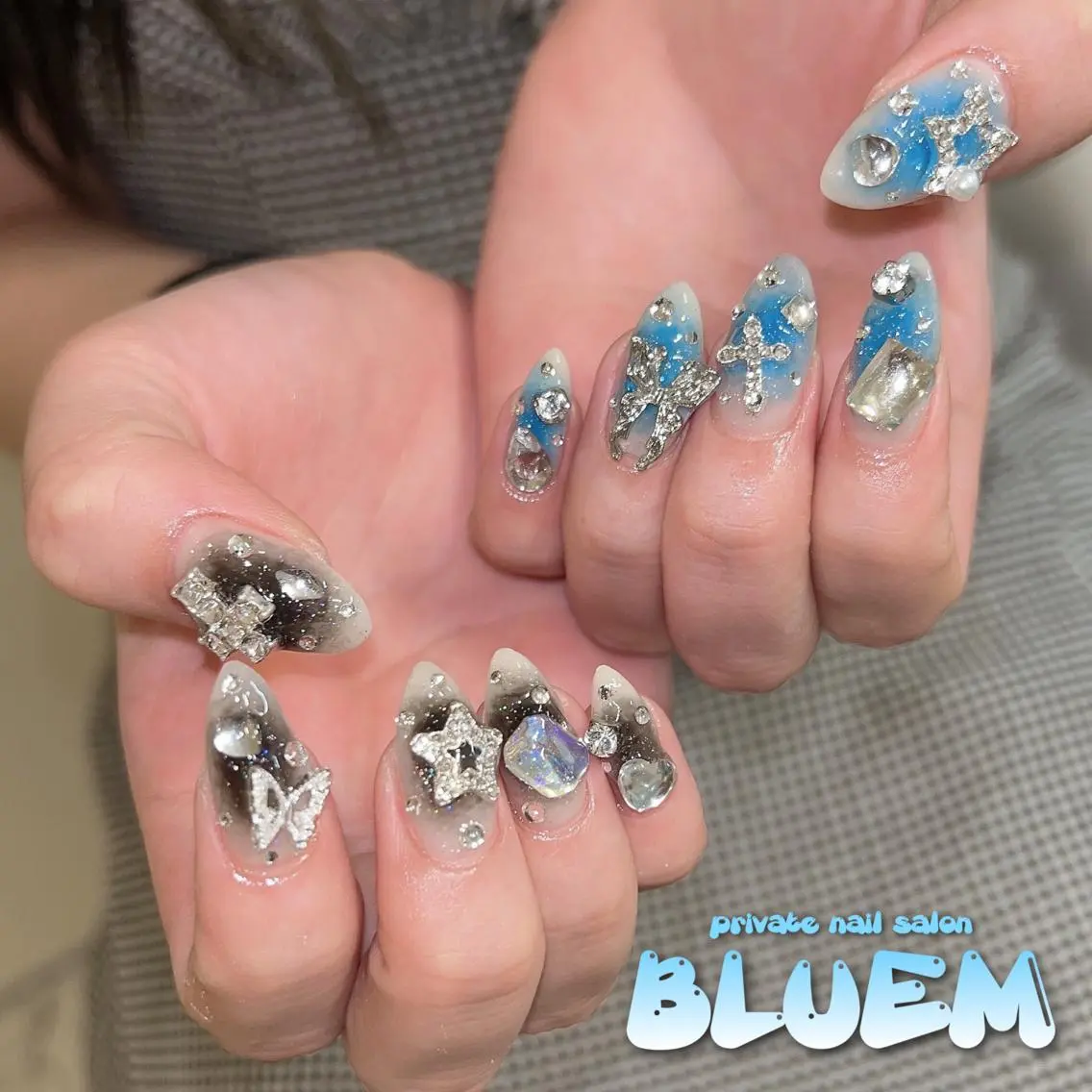 ネイル ハンドネイル BLUEM なな🐶のネイルデザイン