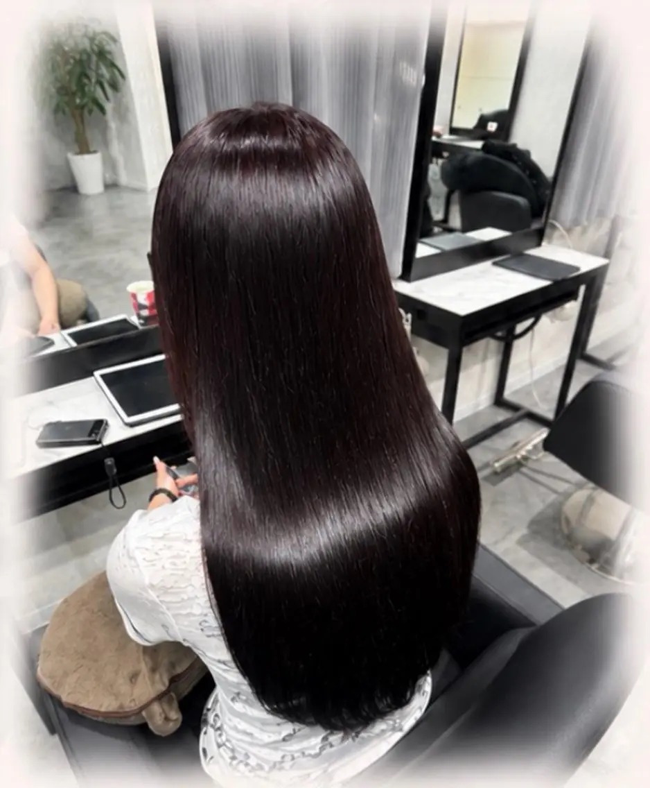 ロング カラー ヘアカラー sakina ໒꒱のヘアスタイル