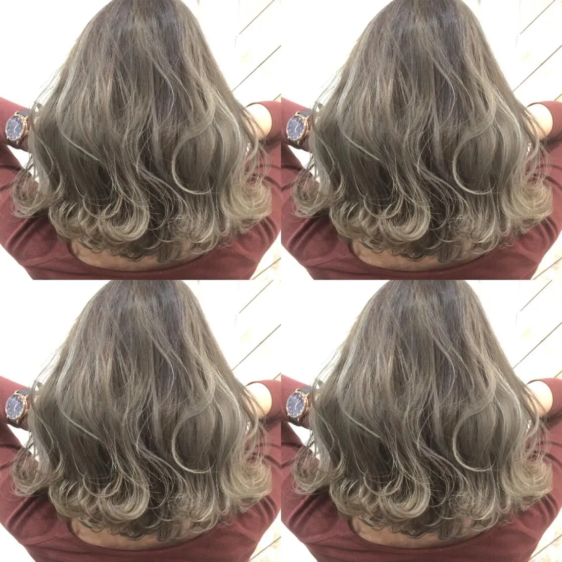 ショート カラー ハイライトカラー 3Dハイライト ハイライト 井上 一平のヘアスタイル