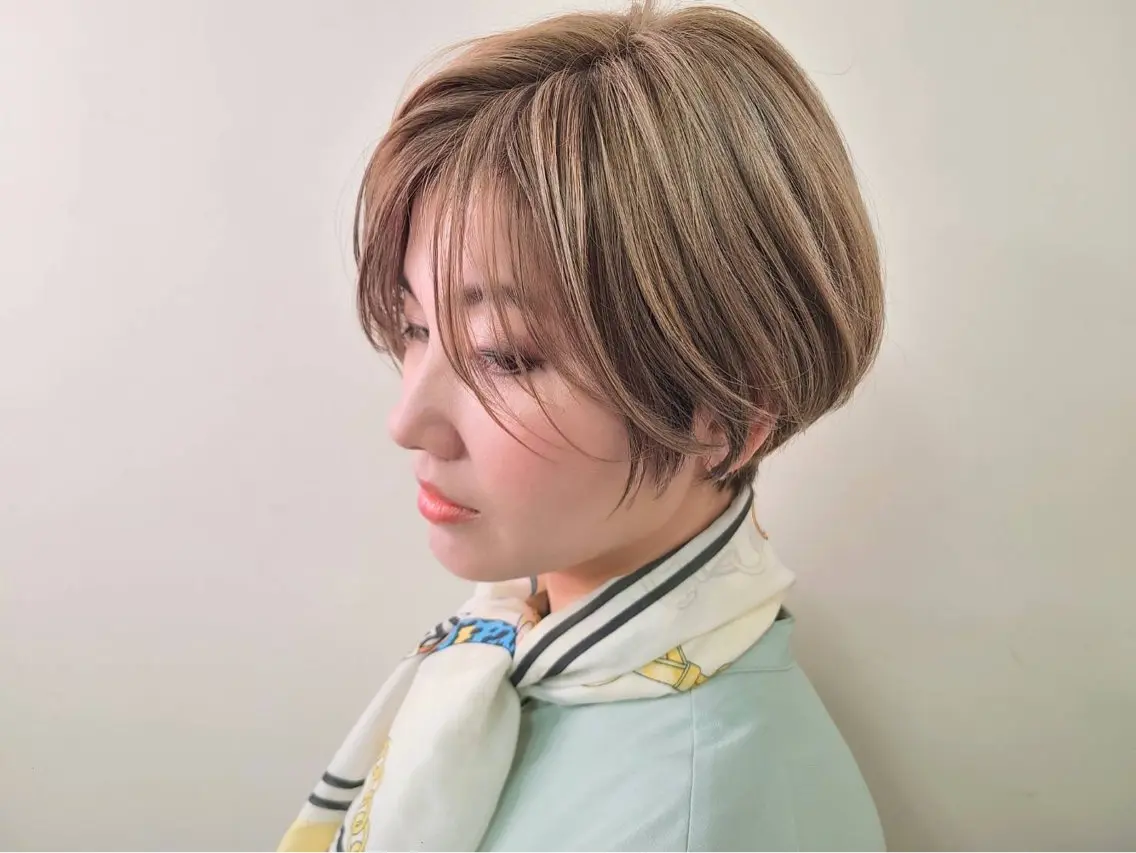ショート 本間 良のヘアスタイル