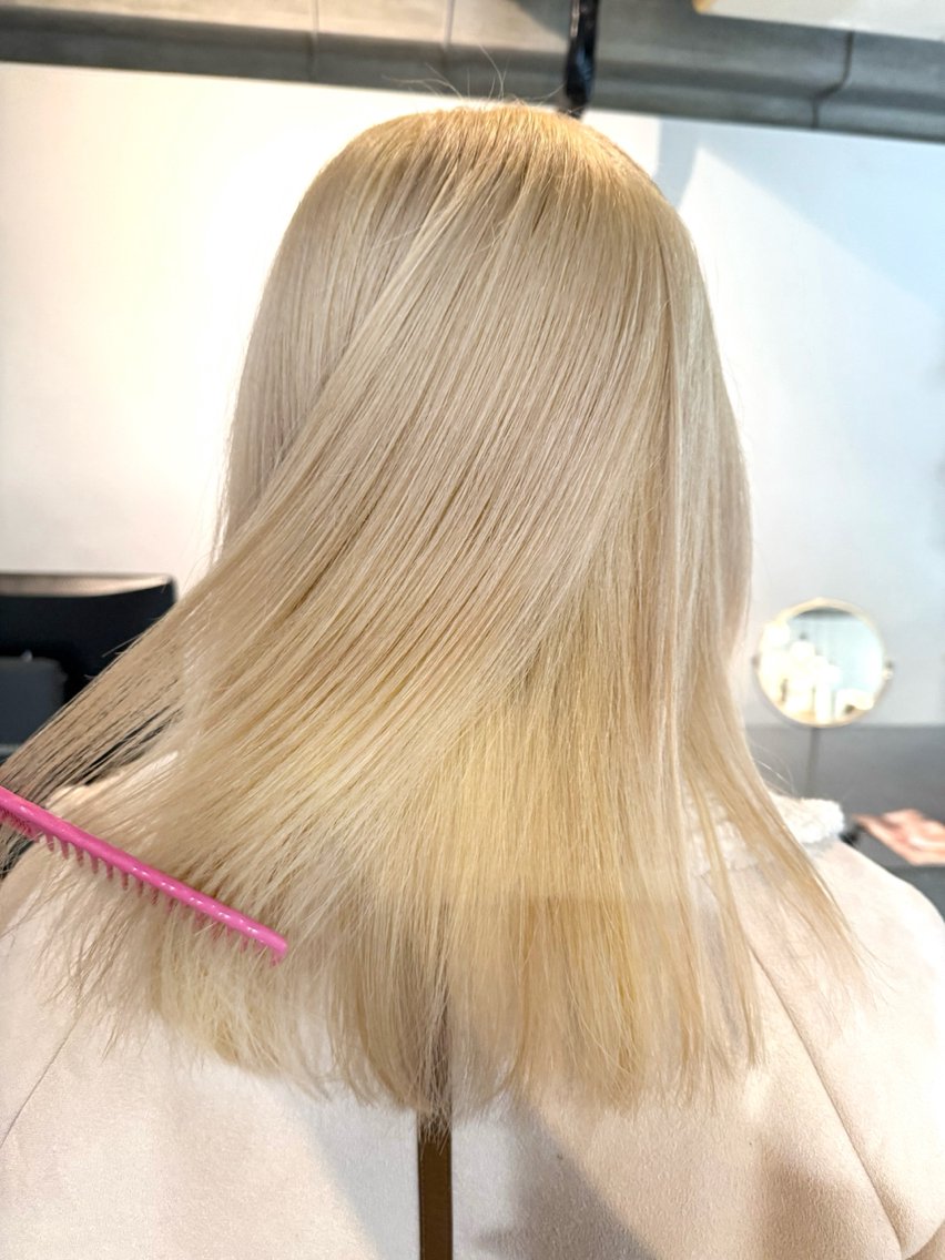ロング カラー カット ヘアカラー トリートメント NAO/レイヤー🌷 /ハイトーンカラー✨のヘアスタイル