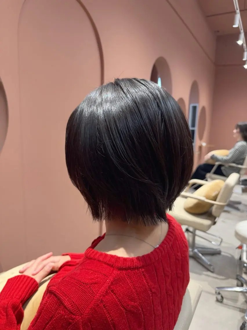 ショート ボブレイヤー ボブ レイヤーカット 【お悩み解決のプロ】 ハヤシタクミのヘアスタイル