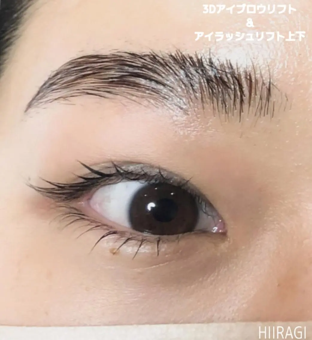 マツエク・マツパ アイブロウ マツパ 美容室 HIIRAGIのマツエク・マツパデザイン