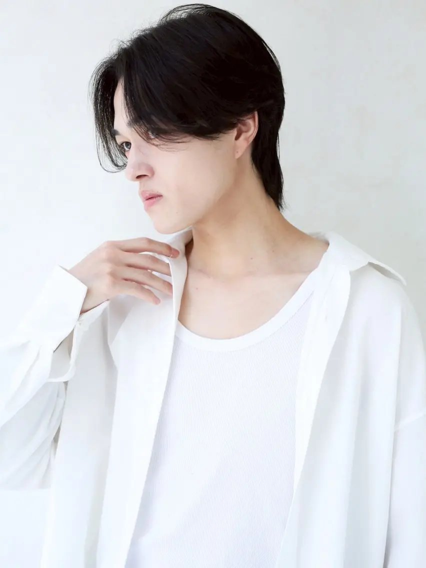 パーマ メンズ パーマ 椋 愛穂のヘアスタイル