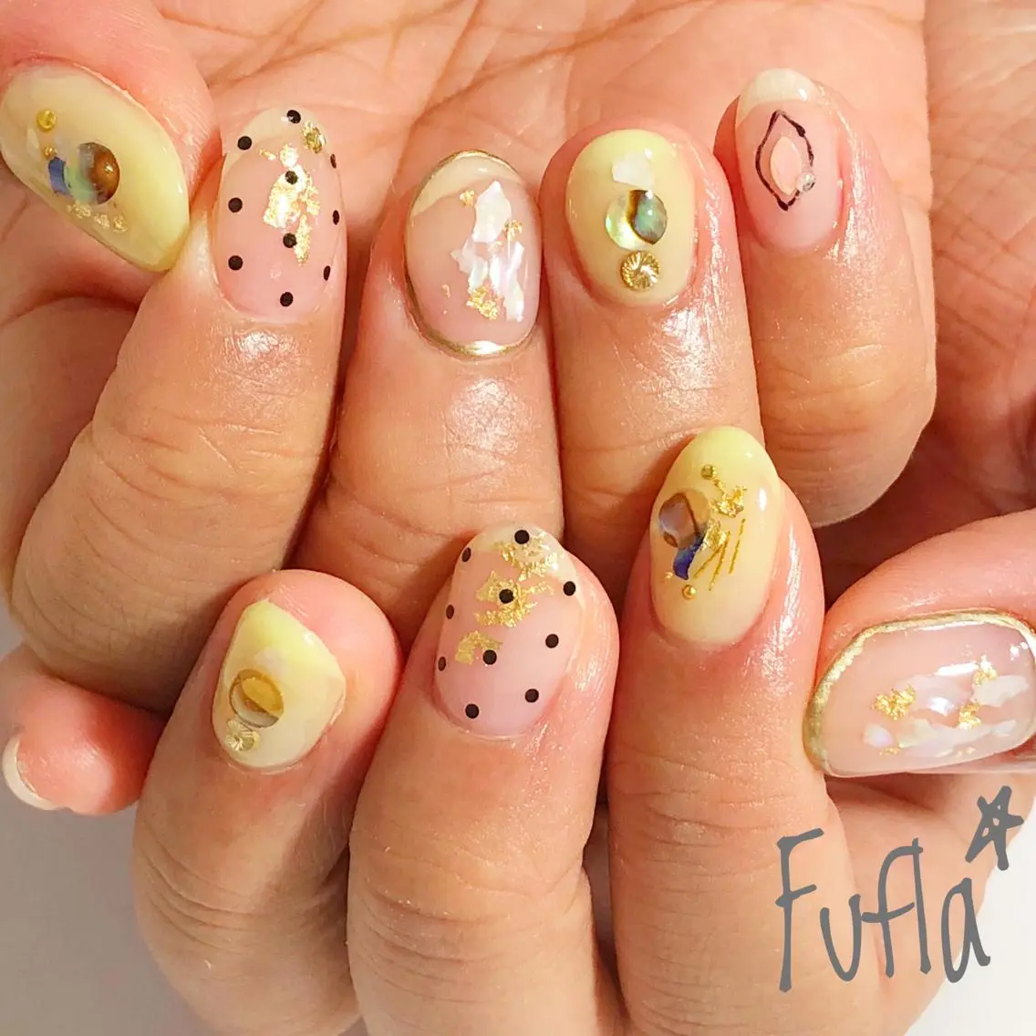 ネイル プライベートサロン Fuflaのネイルデザイン