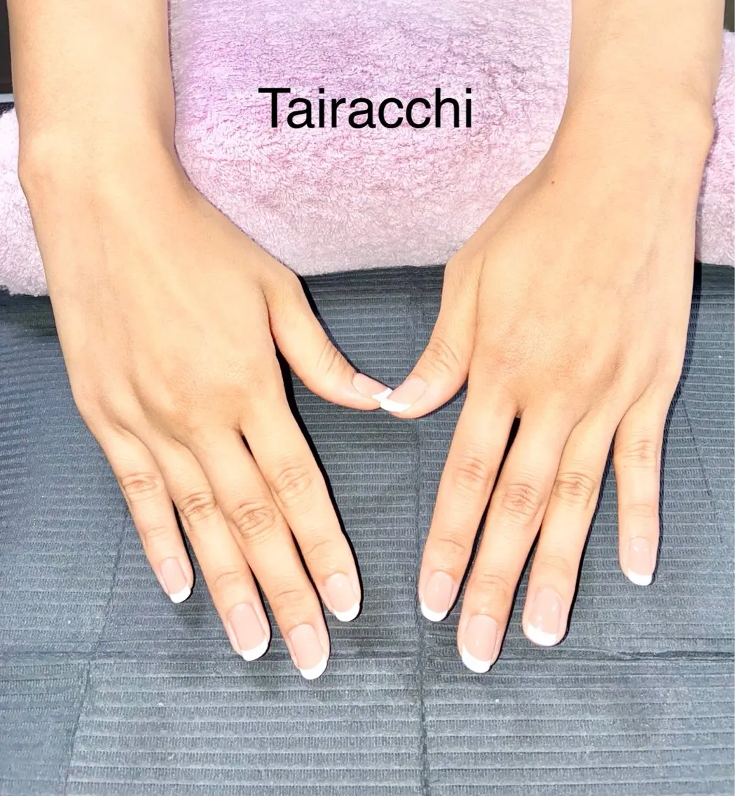 ネイル フレンチネイル Tairacchi タイラッチのネイルデザイン