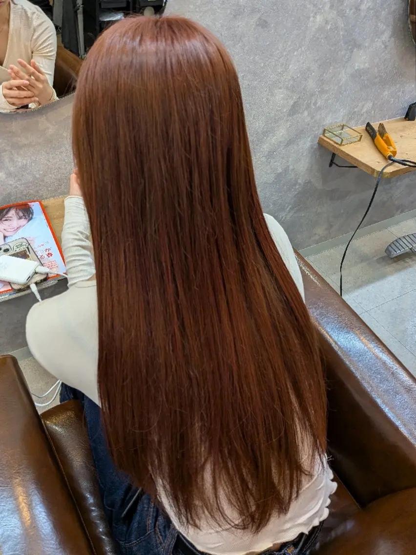 ロング カット ヘアカラー 🍀【脱芋】 tomoha🍀のヘアスタイル
