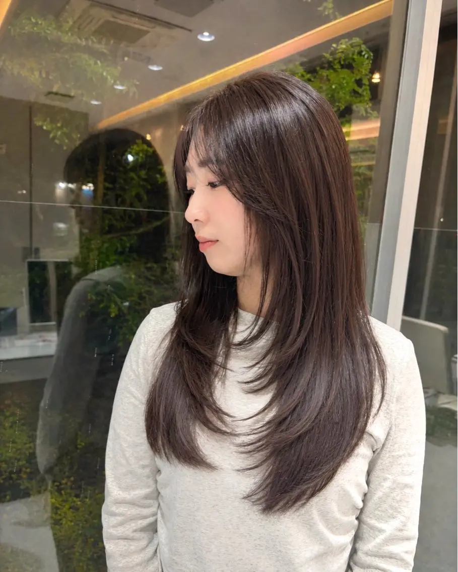 トレンドレイヤー×髪質改善トリートメントの写真