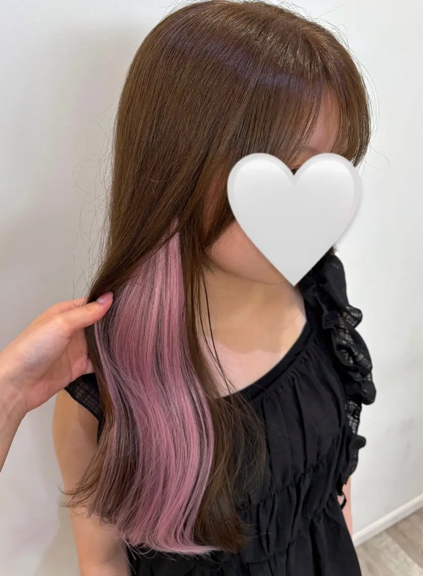 ロング エクステ 暖色/レイヤー/ 髪質改善/りんか🎀のヘアスタイル