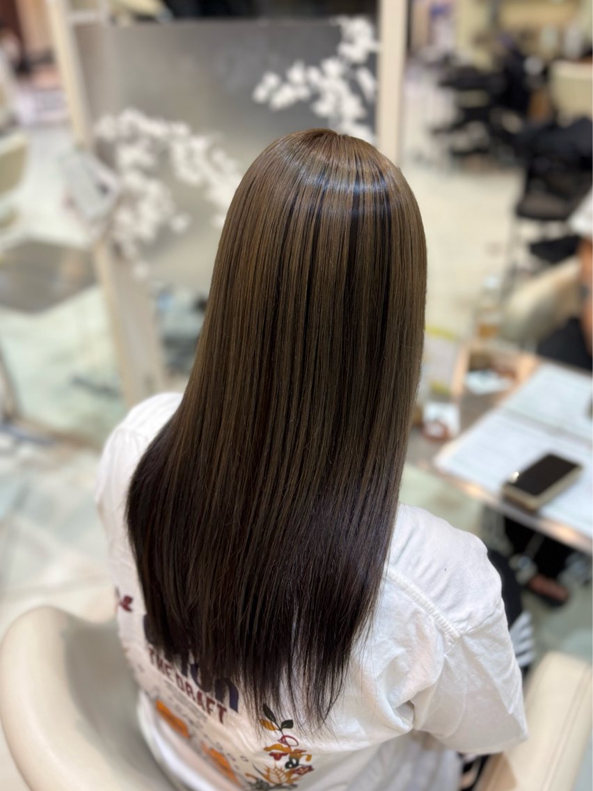 ロング カラー ヘアカラー トリートメント 🎀mion/ ハイトーン/浜松のヘアスタイル