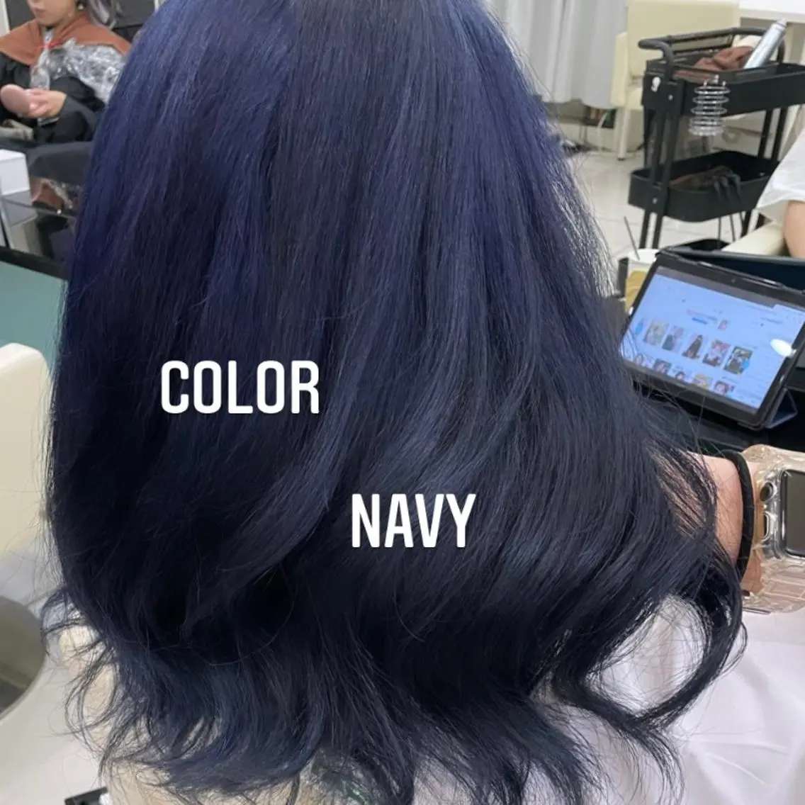 セミロング カラー ヘアカラー トリートメント エクステ🩵ブリーチ 韓国ヘア🩵KAEのヘアスタイル