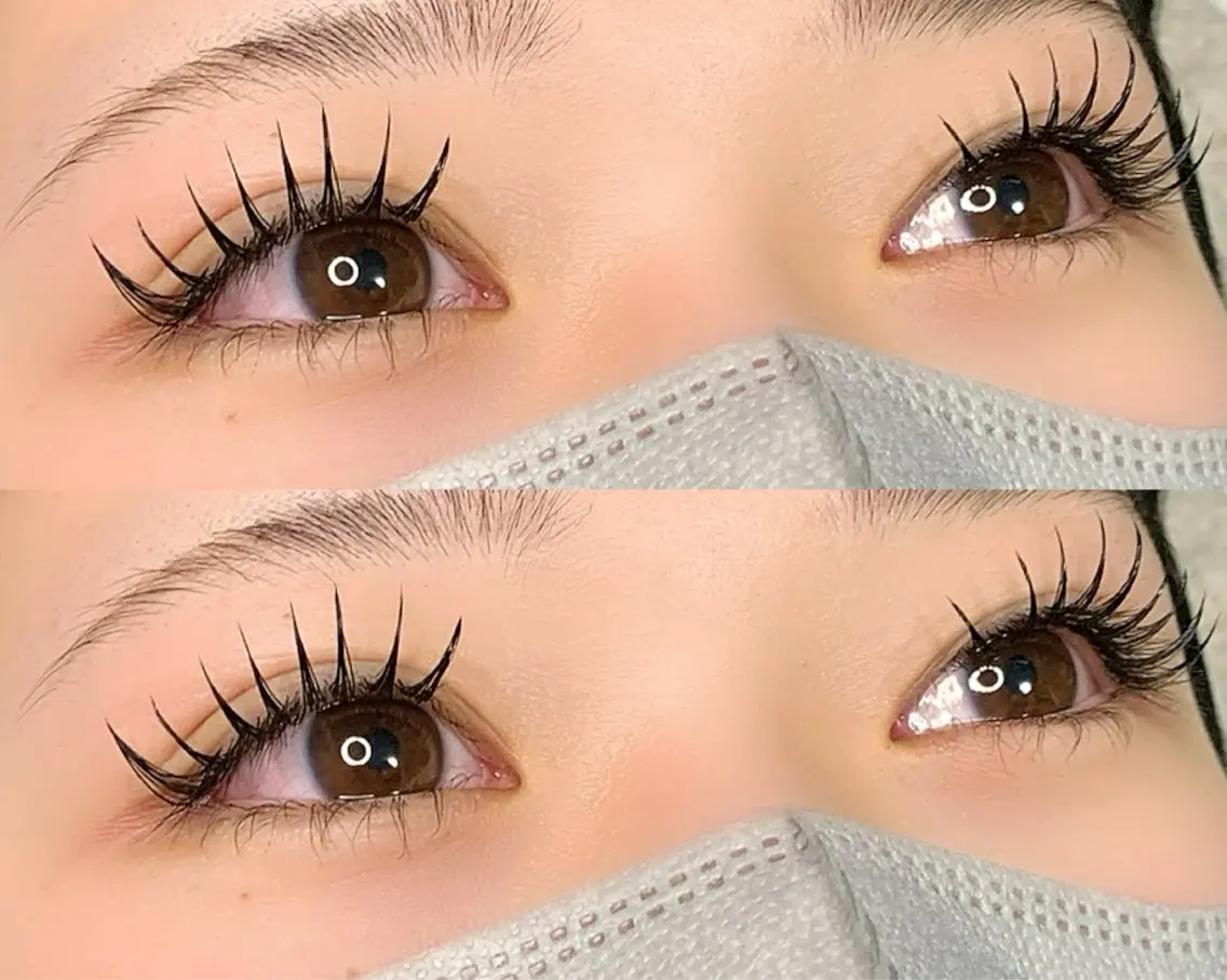 マツエク・マツパ フラットラッシュ Eyelash Salon IROのマツエク・マツパデザイン