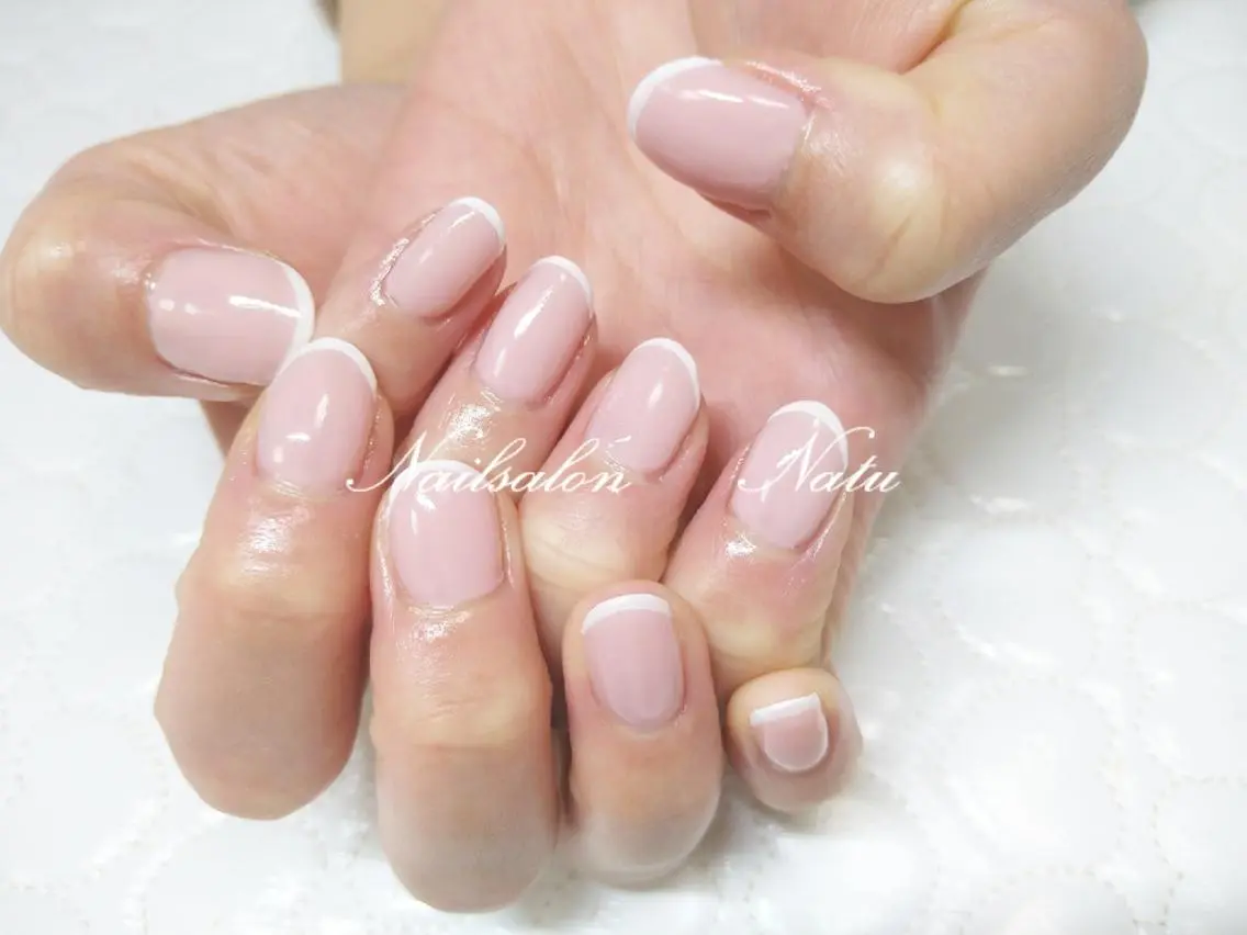 ネイル フレンチネイル nailsalon Natuのネイルデザイン