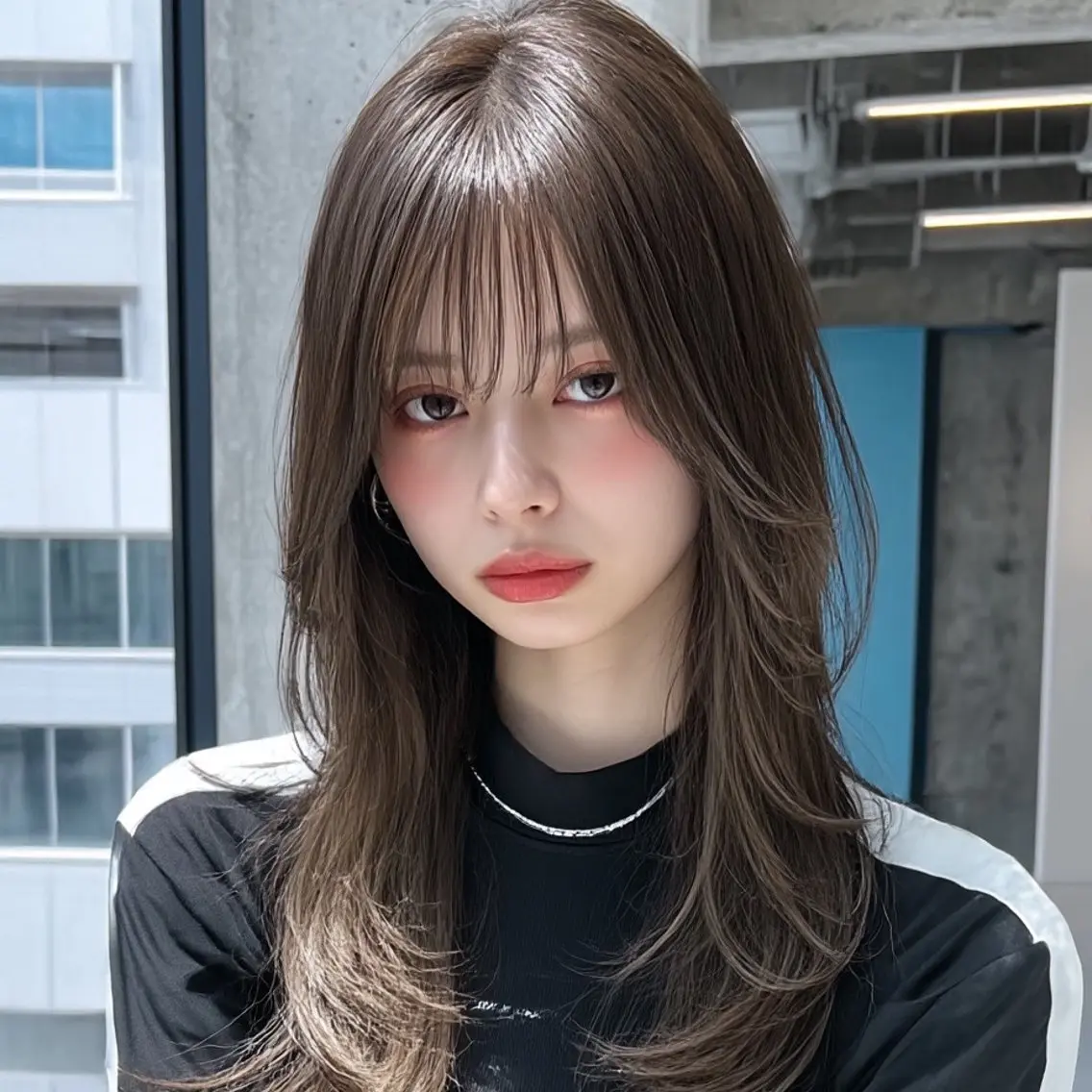ロング カット ヘアカラー 松澤日菜 ✂メンズ歓迎のヘアスタイル