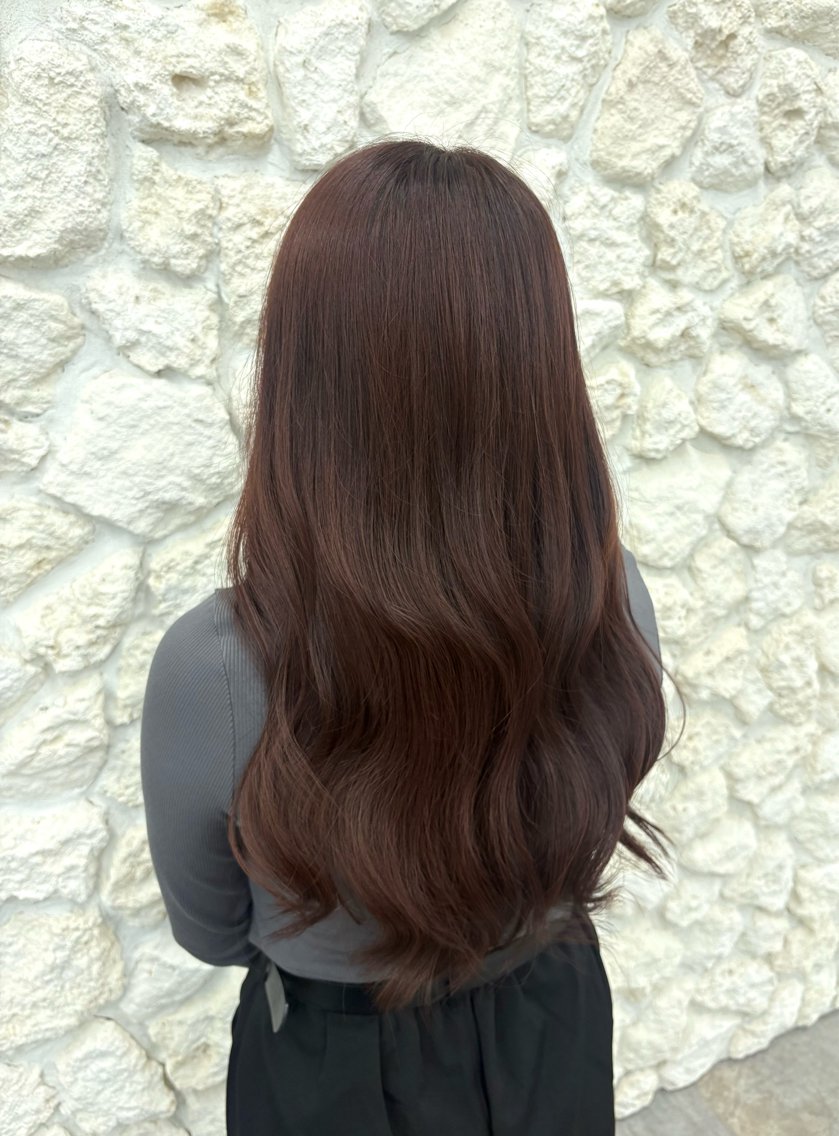 ロング カラー 透明感カラー 秋元 香凜 𝜗𝜚₊˚のヘアスタイル