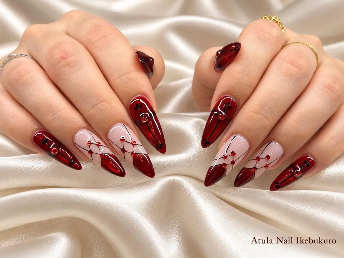 ネイル ハンドネイル ATULA nail Mariのネイルデザイン