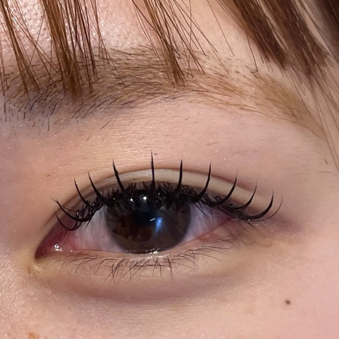 マツエク・マツパ 束感まつ毛 フラットラッシュ マツエク 恵比寿 LOVELASHのマツエク・マツパデザイン