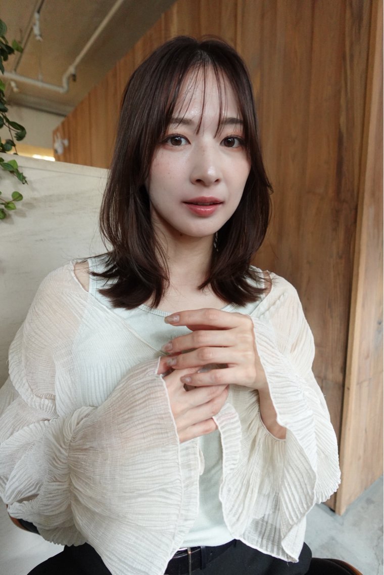 ミディアム くびれヘア くびれレイヤー レイヤーカット 🐰レイヤーカット/ メンズ/ゆな🐰のヘアスタイル