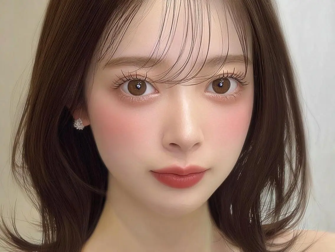 マツエク・マツパ 束感まつ毛 フラットラッシュ 韓国風マツエク ナチュラル パリジェンヌラッシュリフト マツパ 束感マツエク💗/ ayakaのマツエク・マツパデザイン