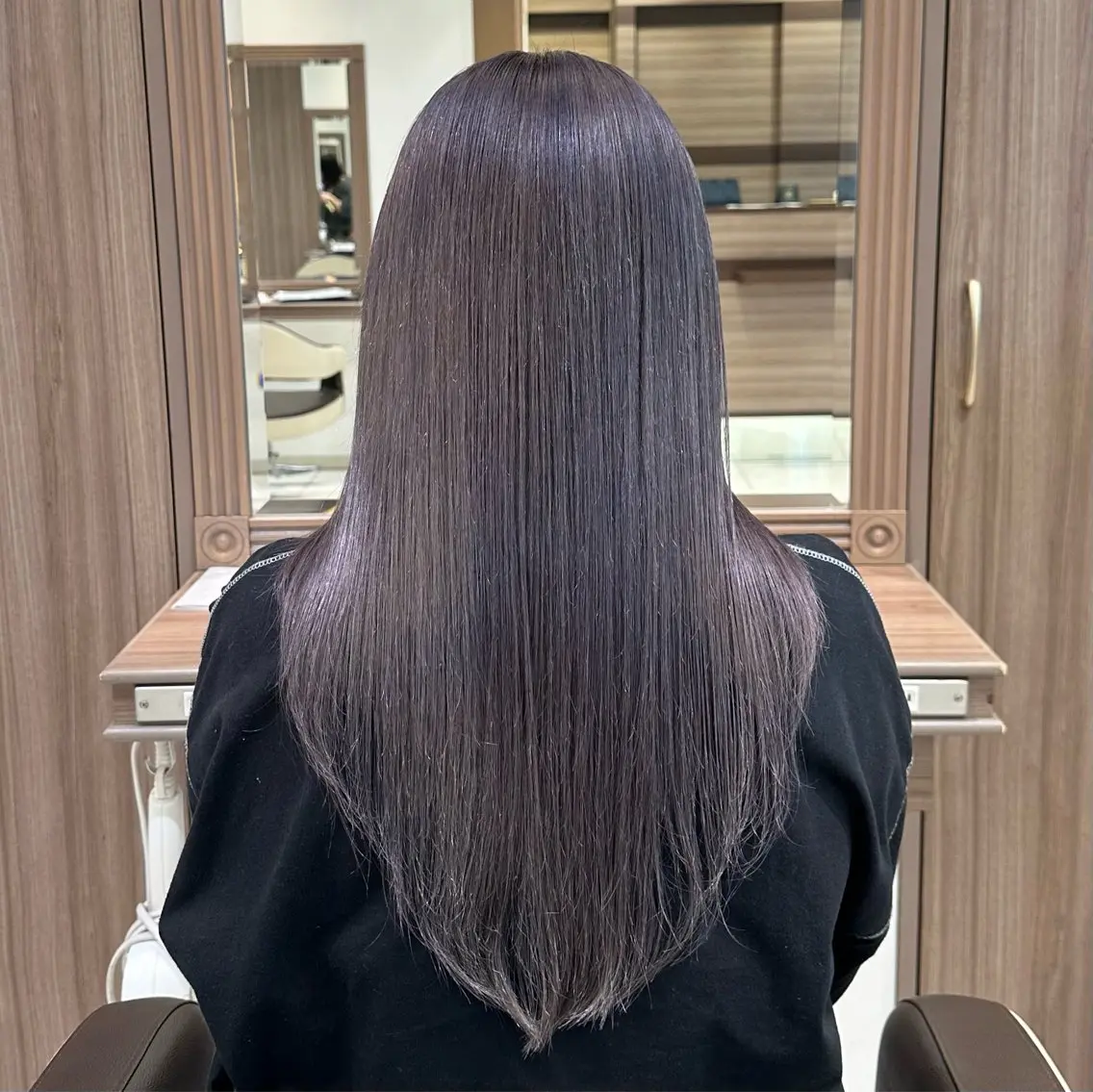 ロング カラー ブリーチ ブリーチなしカラー ヘアカラー 𓍯暖色/韓国風 田中沙羅‎𓍯のヘアスタイル