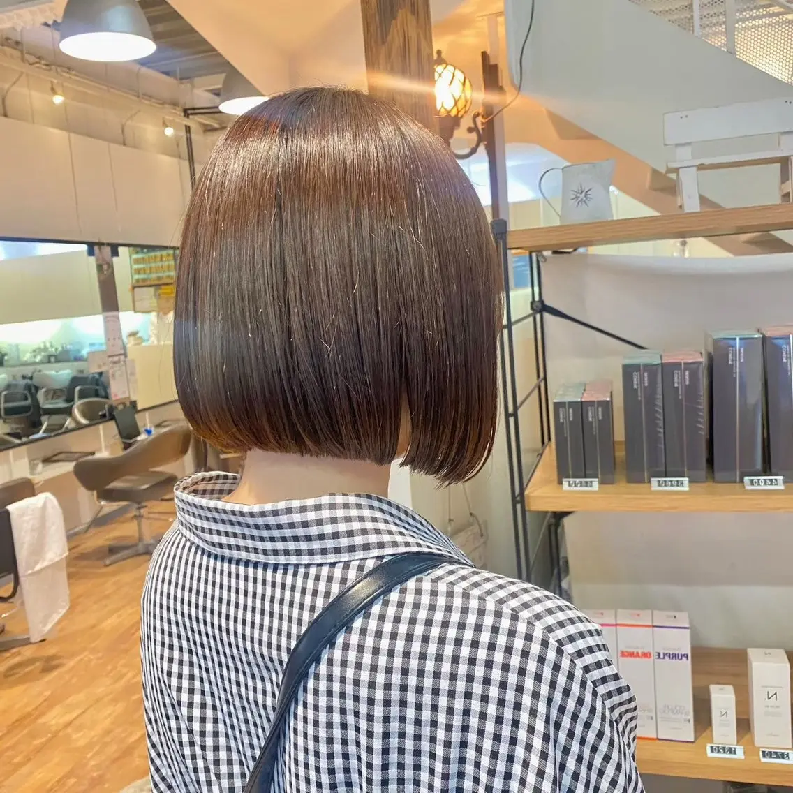 ショート ボブ Hip's eyes meiのヘアスタイル