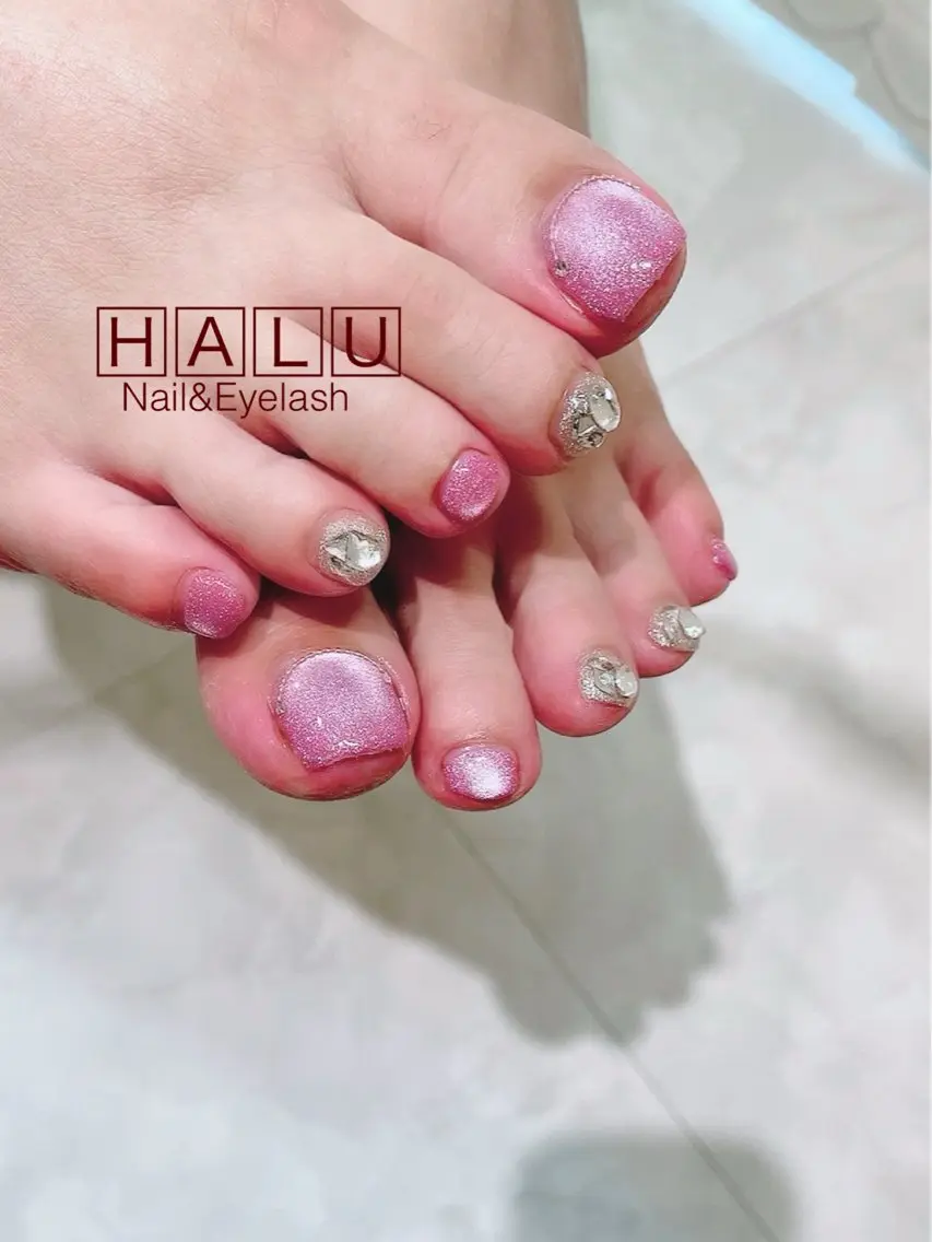 ネイル フットネイル HALU ハルのネイルデザイン