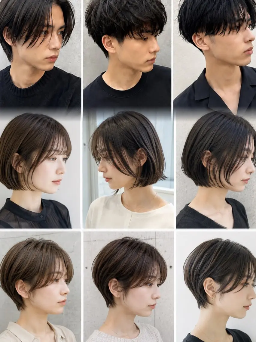 【新宿店限定】ショート・ボブ・メンズカット🎀💕の写真