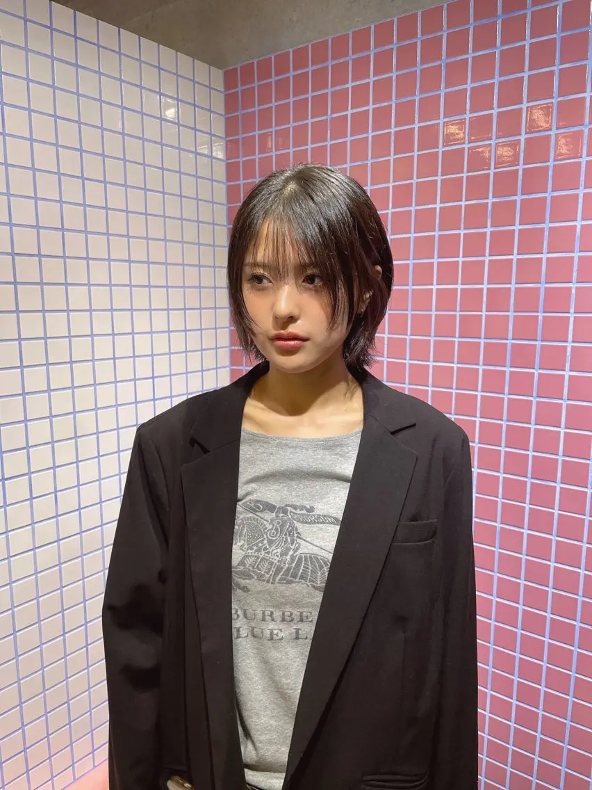 カラー 鎌田 梨瑚のヘアスタイル