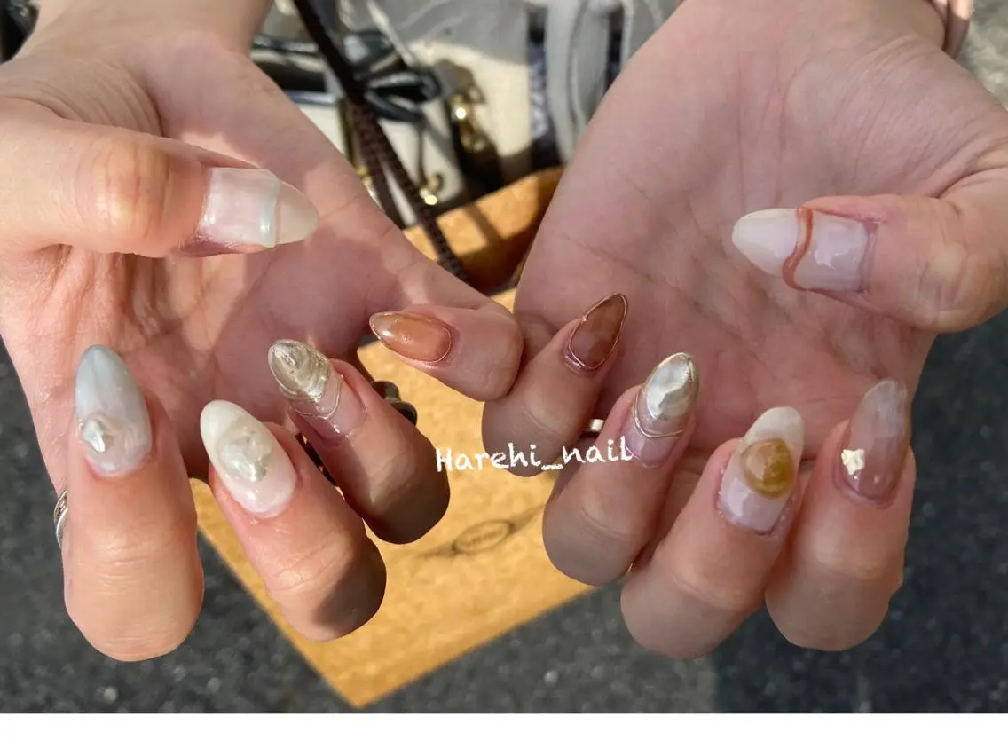 ネイル ハンドネイル Harehi_ nailのネイルデザイン