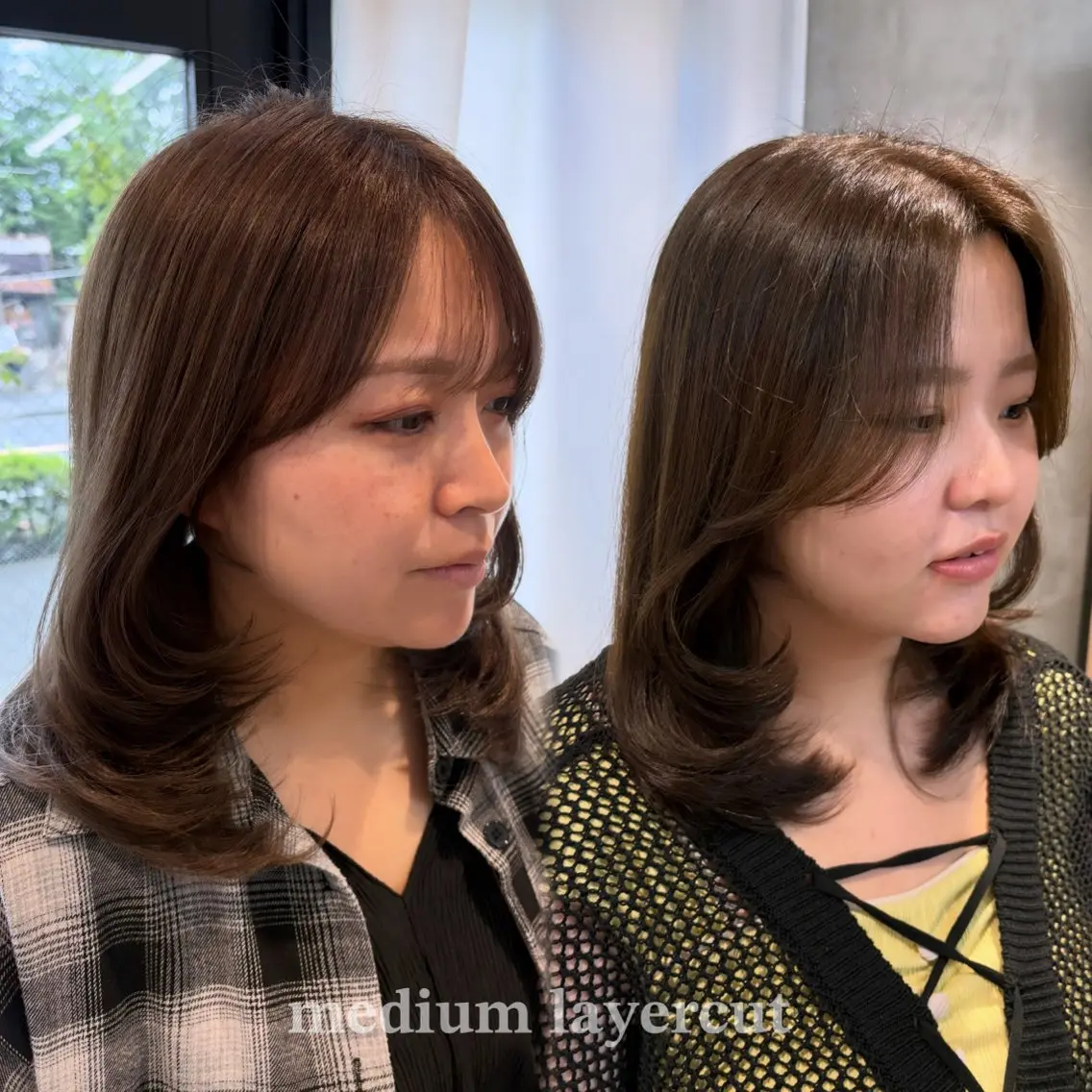 【韓国ヘア🇰🇷】韓国ヘアカット➕シャンプー60分 ＃レイヤーカット＃韓国ヘアの写真