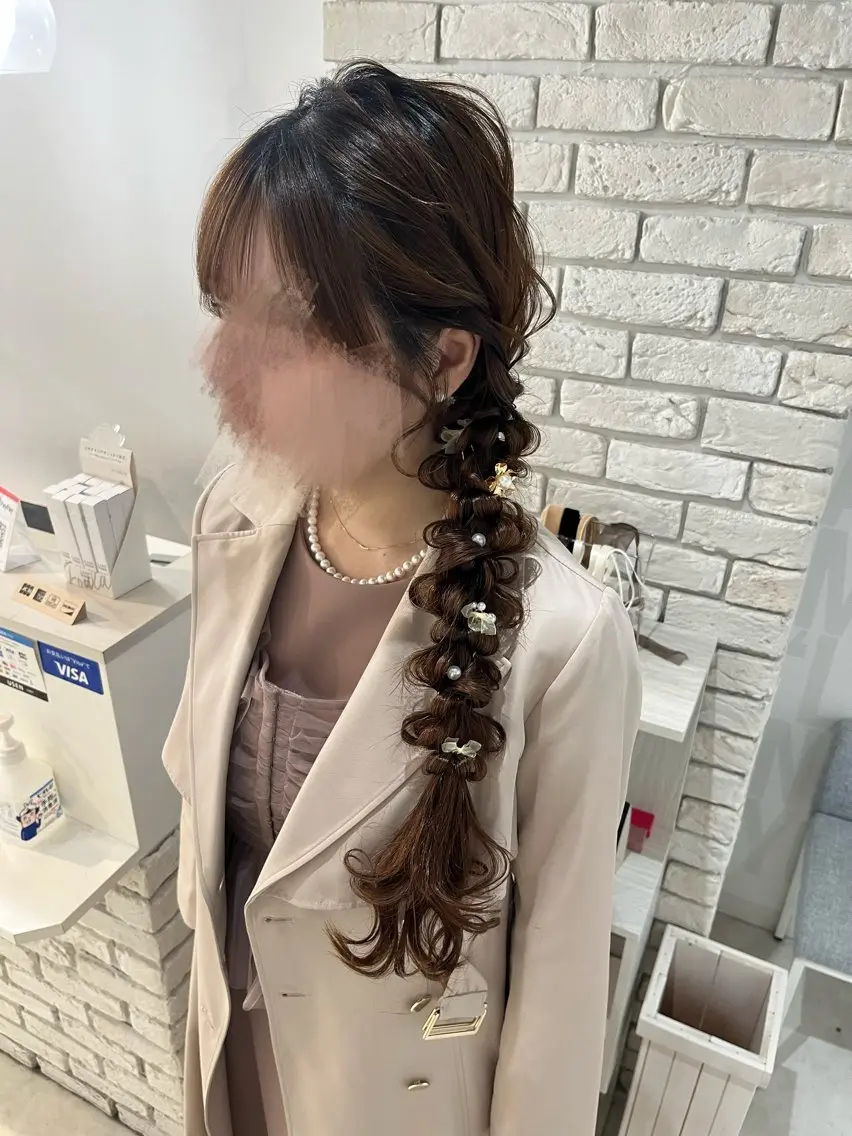 ロング ロング SAKURA/ ヘア セットモデル募集のヘアスタイル