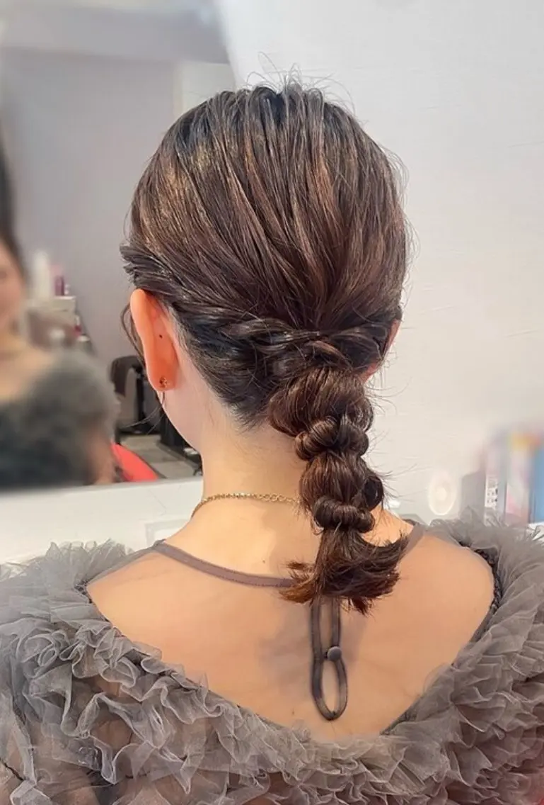ヘアセット🤍の写真