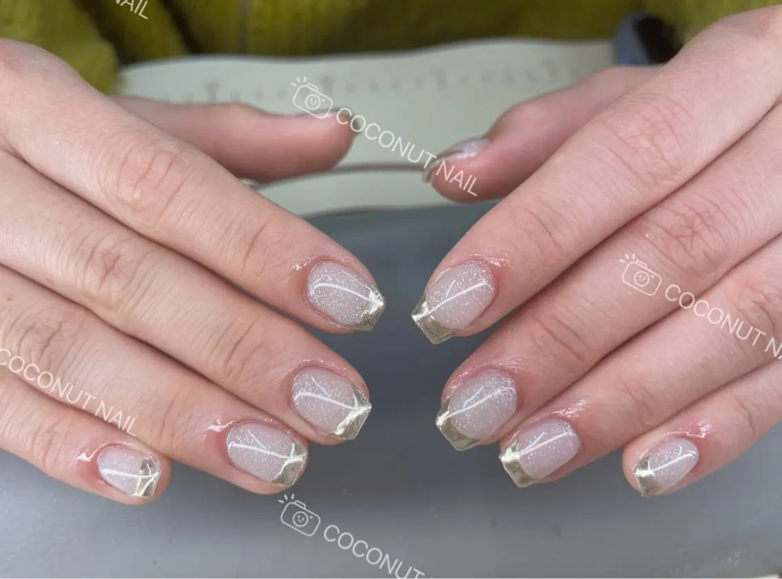 ネイル ハンドネイル 神田 ココナッツのネイルデザイン