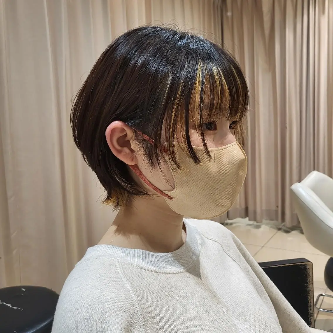 ショート カット ヘアカラー 社内カット講師・店長 菅原賢一のヘアスタイル