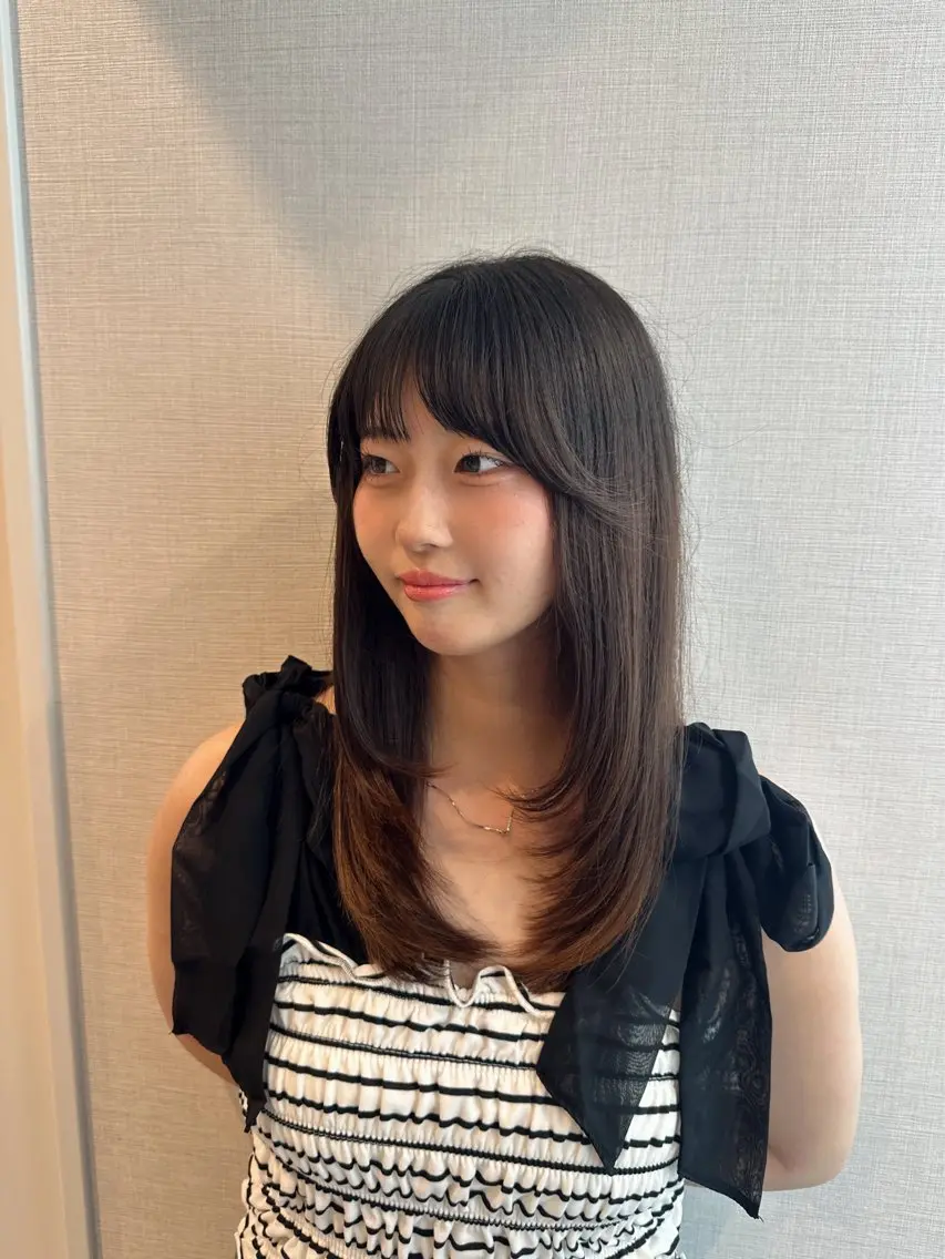 セミロング mitsuki/ モデル募集中🤍💫のヘアスタイル