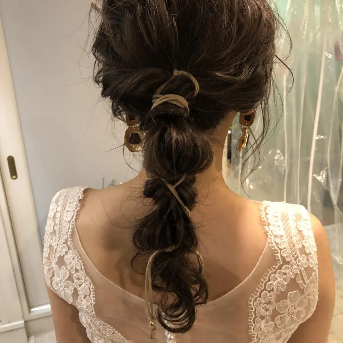 ヘアアレンジ 結婚式・ブライダル Sheep 黒崎のマツエク・マツパデザイン