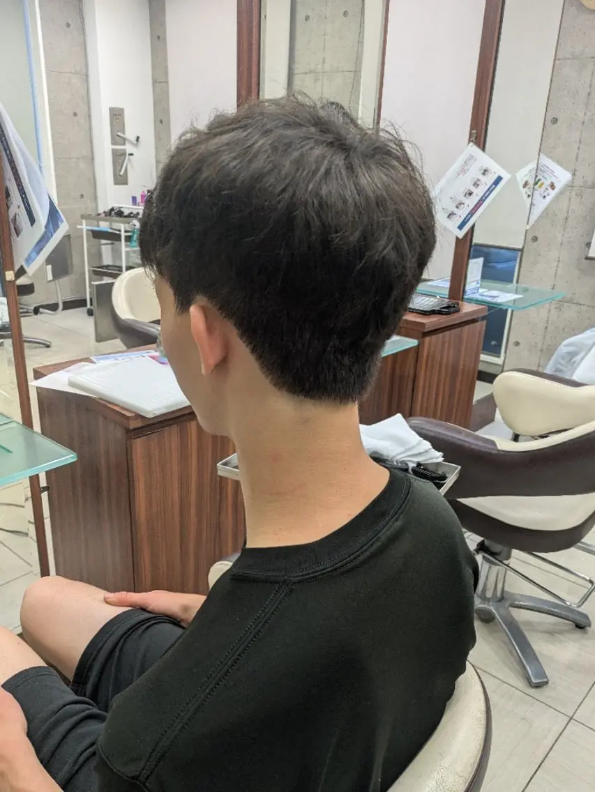 メンズ カット 小林 凜のヘアスタイル