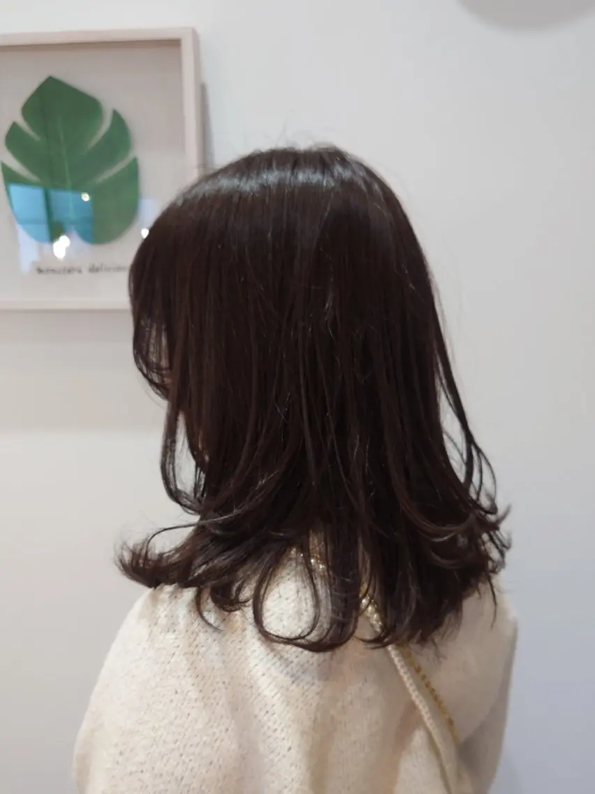 ミディアム レイヤーカット 金森 友章のヘアスタイル